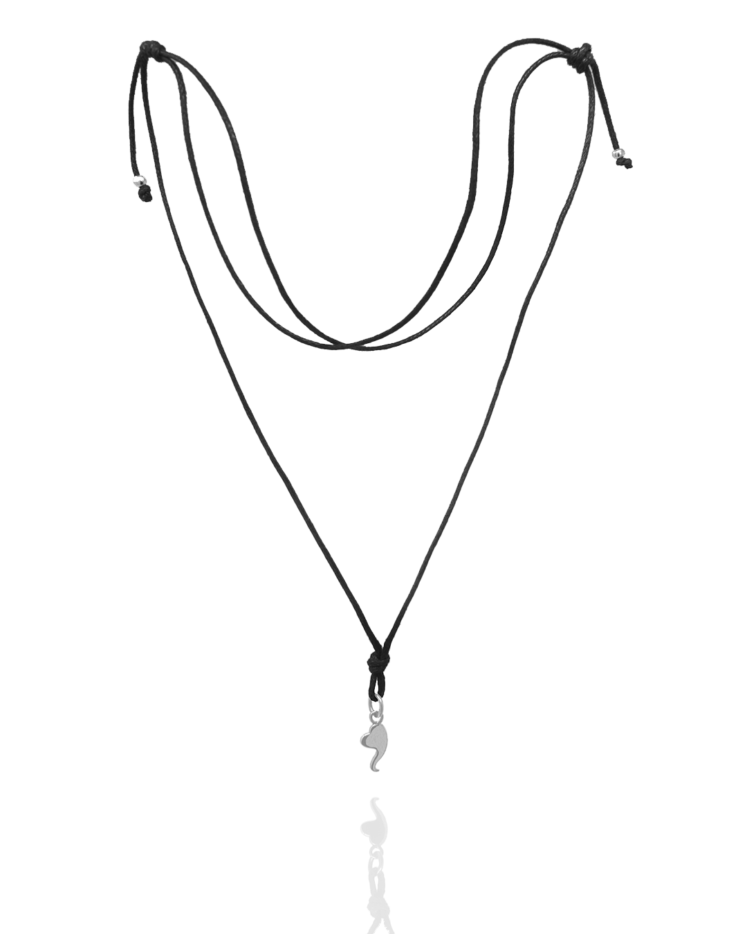 Cornocuore Necklace-White